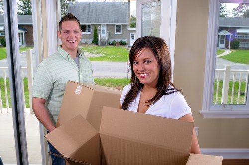 Organised packing service for a residential relocation in Ealing