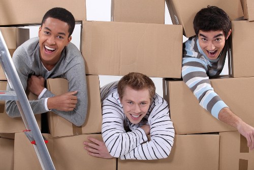 Man and van service operating in Ealing residential area