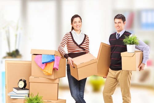 Apartment moving in Ealing with access and parking considerations
